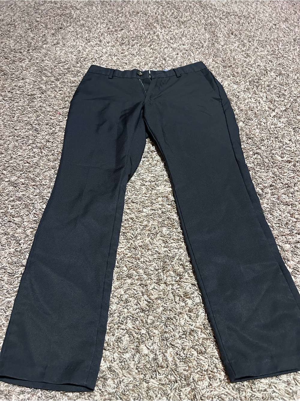 Amazon Essentials Men's Black Dress Pants - Straight Leg